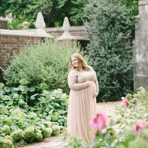 Maternity photo shoot dress!